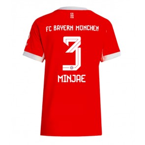 Lacne Ženy Futbalové dres Bayern Munich Kim Min-jae #3 2025-26 Krátky Rukáv - Domáci